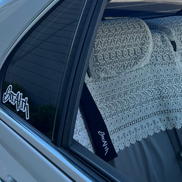 Graffiti Seat Belt Covers [BLACK]